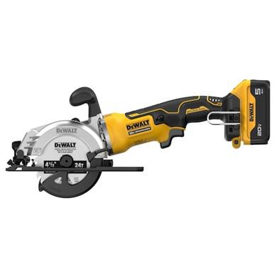 Main 5 - DEWALT ATOMIC 20V MAX 4-1/2" CIRCULAR SAW KIT (DCS571P1)  - Arlington Coal & Lumber