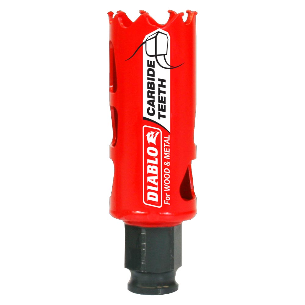 Main 1 - DIABLO CARBIDE HOLE SAW 1-1/8" (29MM)(DHS1125CT) - Arlington Coal & Lumber