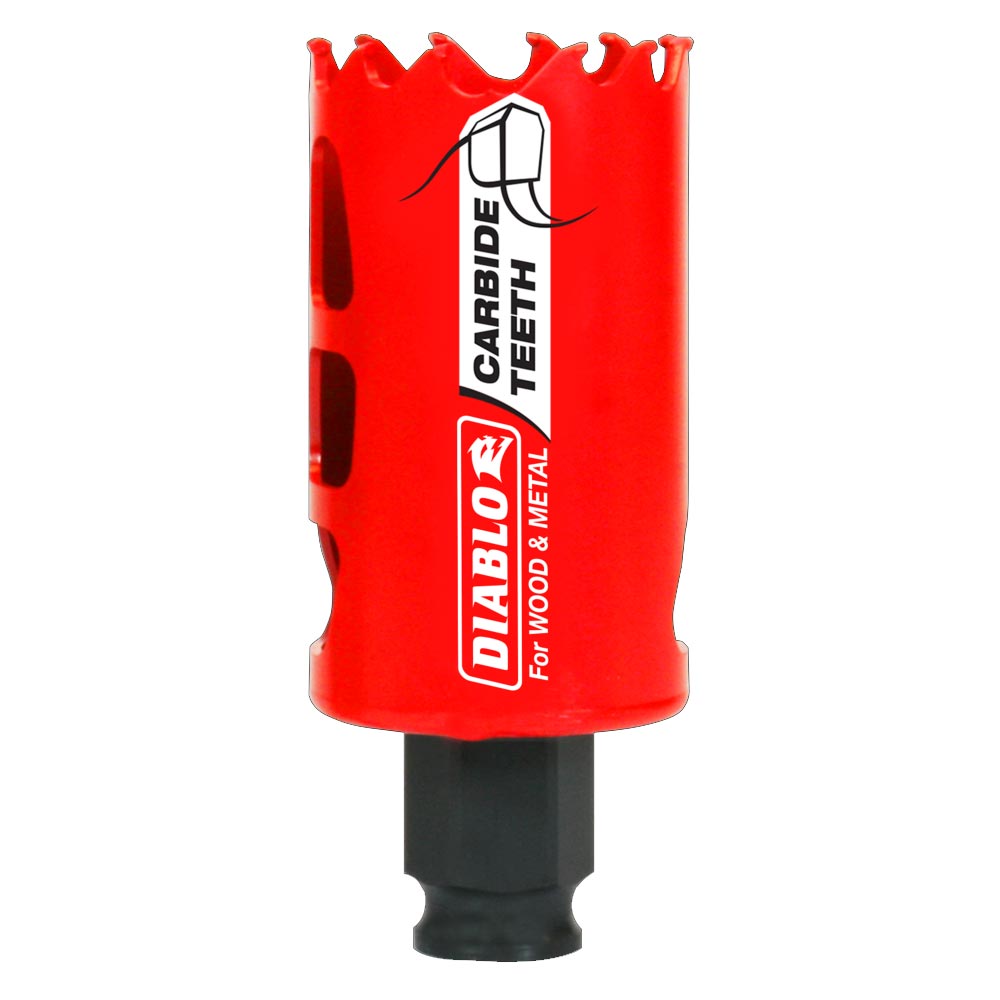 Main 1 - DIABLO CARBIDE HOLE SAW 1-1/2" (38MM)(DHS1500CT) - Arlington Coal & Lumber