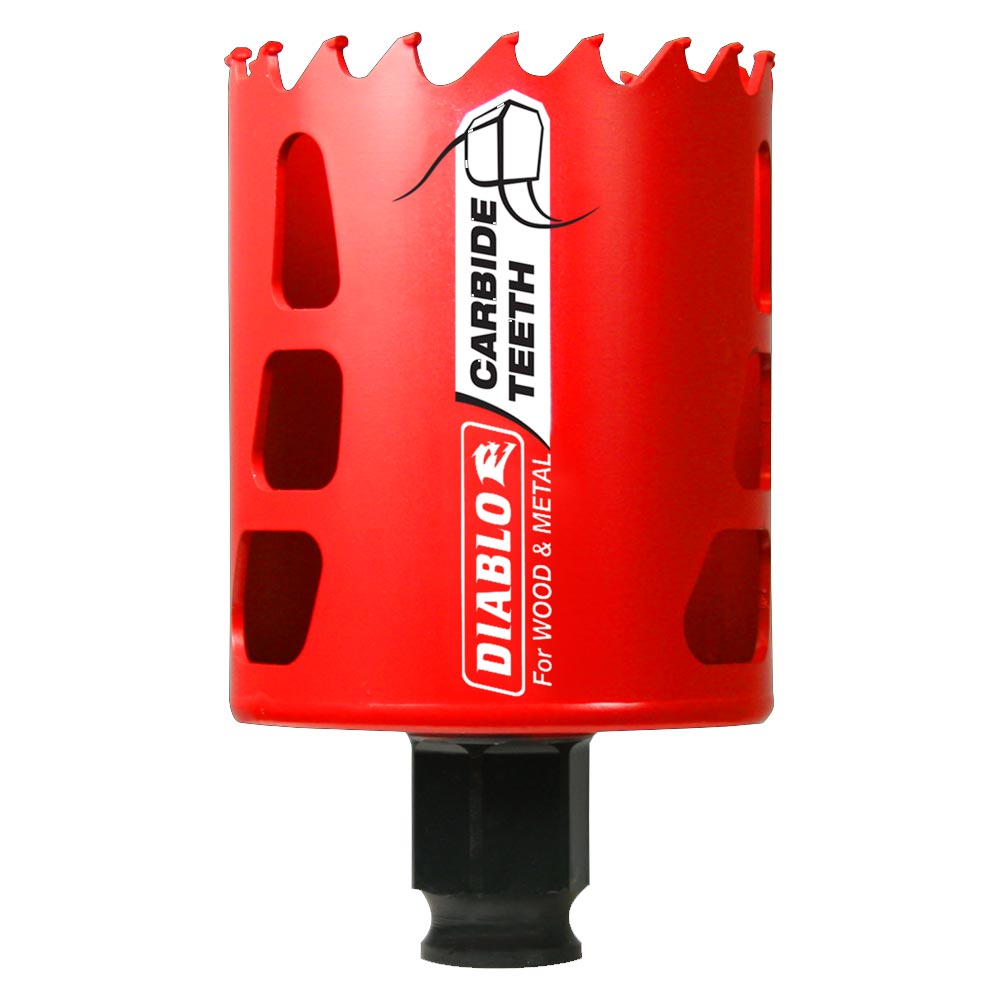 Main 1 - DIABLO CARBIDE HOLE SAW 2-1/4" (57MM)(DHS2250CT) - Arlington Coal & Lumber