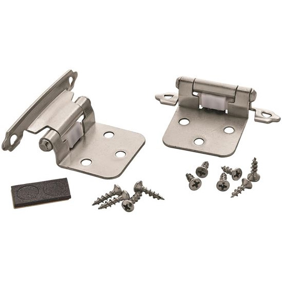 Main 1 - BPR3429G10 HINGE CABINET STL SATIN NICKEL - Arlington Coal & Lumber