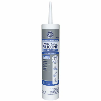Main 1 - G.E. SEALANT SILICN PAINTABLE WHT 9OZ - Arlington Coal & Lumber