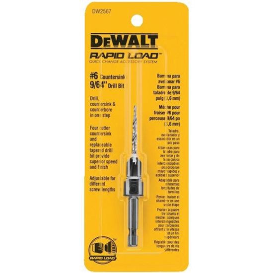 Main 1 - #6 RAPIDLOAD COUNTERSINK BIT - Arlington Coal & Lumber