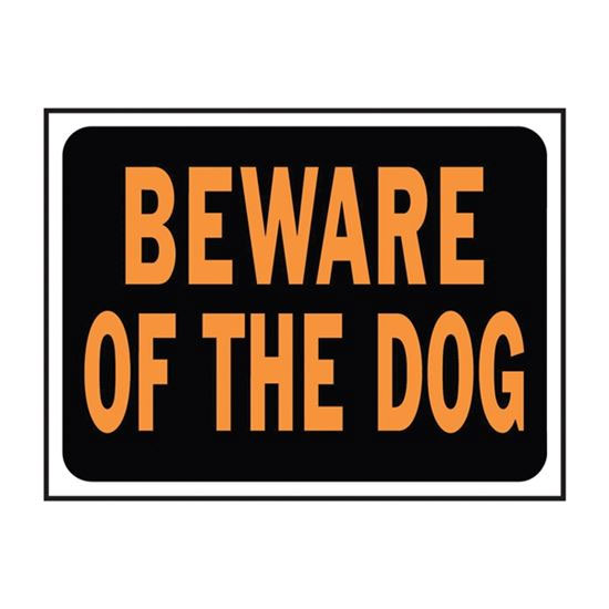 Main 1 - 3002 BEWARE OF DOG SIGN - Arlington Coal & Lumber