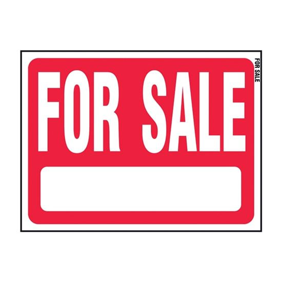 Main 1 - RS-604 FORSALE R/WHT PLST SIGN - Arlington Coal & Lumber