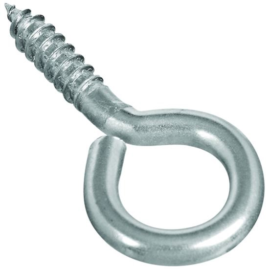 Main 1 - 220467 LARGE SCREW EYE SS #4 EYE SCREW STL LG 2-3/16IN SS - Arlington Coal & Lumber
