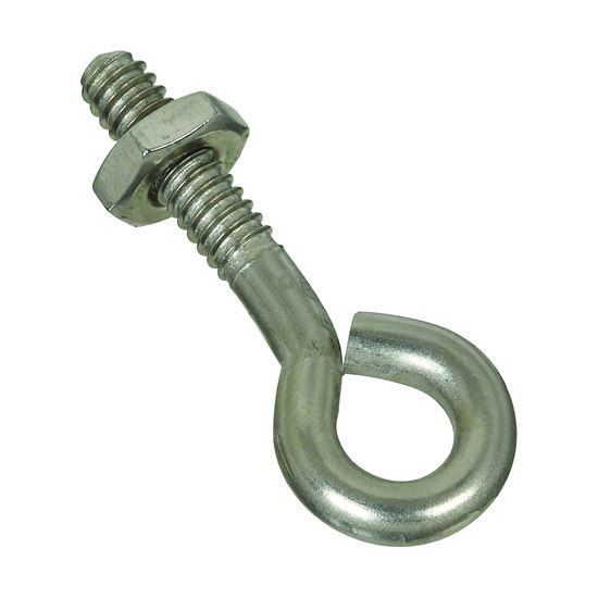 Main 1 - 221556 EYE BOLT 3/16X1-1/2 SS EYE BOLT W/NUT 3/16X1-1/2IN SS - Arlington Coal & Lumber