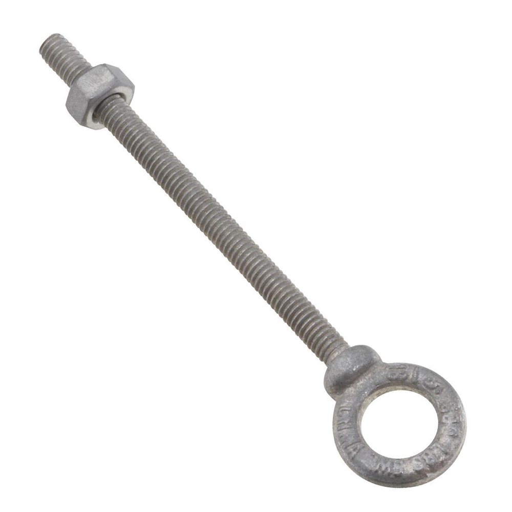 Main 1 - 245100 FORGD EYE BLT 5/16X2.25 EYE BOLT W/NUT 5/16X2-1/4 GALV - Arlington Coal & Lumber