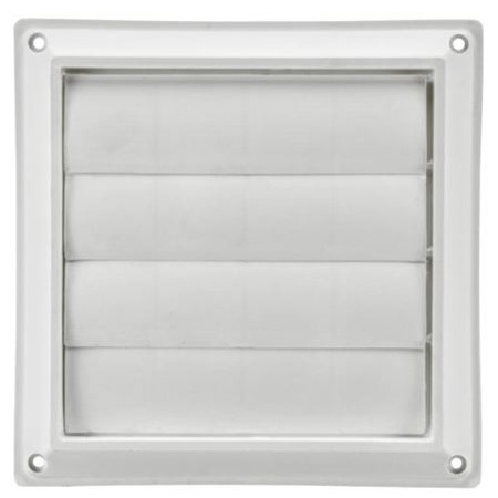 Main 1 - LAMBRO HOOD VENT LOUVER PLST 6IN WHT (361W) - Arlington Coal & Lumber