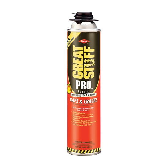 Main 1 - GREAT STUFF "PRO" FOAM SEALANT INSULATION GAP/CRACKS 24OZ (RED CAN GUN) - Arlington Coal & Lumber