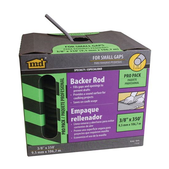 Main 1 - 71550 BACKER ROD 3/8 X 350 CAULK BACKER ROD 3/8IN X 350FT - Arlington Coal & Lumber