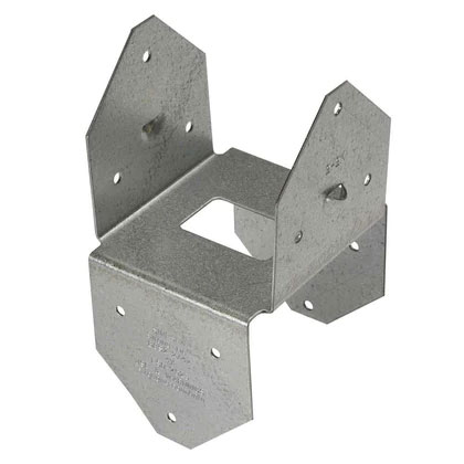 Main 1 - SIMPSON BCS2-2/4 DOUBLE SHEAR POST CAP ZMAX COATING (DBL-2X'S TO 4X POST) - Arlington Coal & Lumber