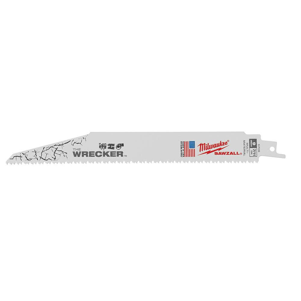 Main 1 - MILWAUKEE 9" 8TPI WRECKER SAWZALL BLADE - Arlington Coal & Lumber