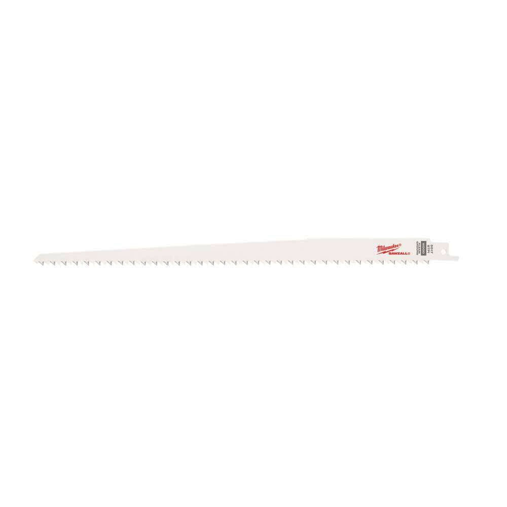 Main 1 - MILWAUKEE 12" (6-TPI)  RECIP SAW BLADE 48-00-5017 - Arlington Coal & Lumber