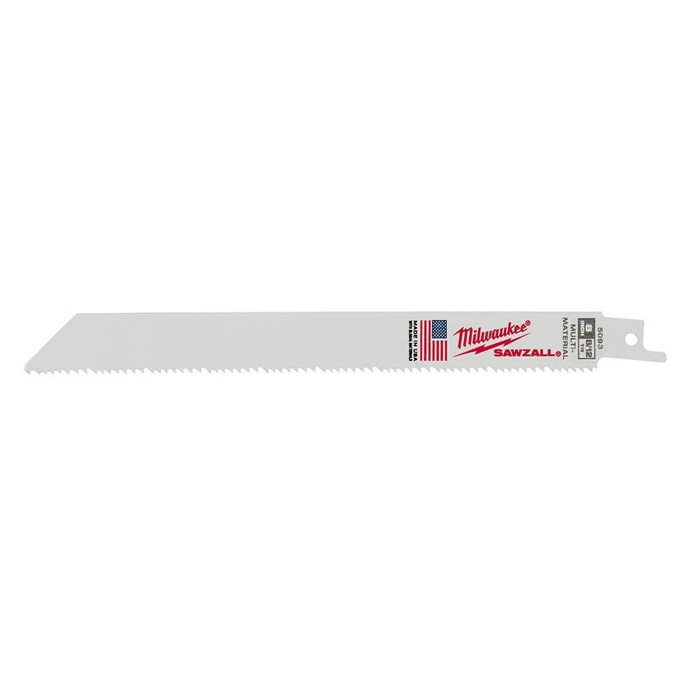 Main 1 - MILWAUKEE 8" RECIPROCATING SAW BLADE 48-00-5093 - Arlington Coal & Lumber