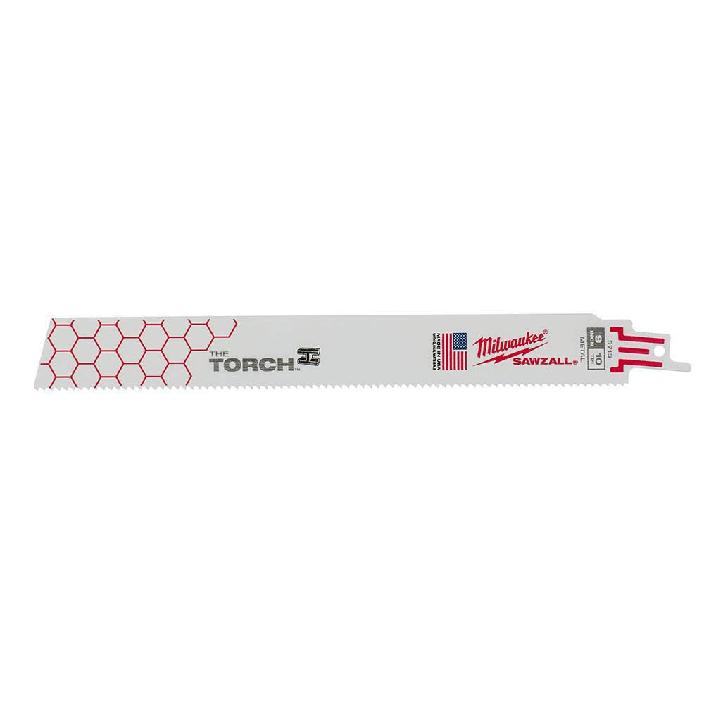 Main 1 - MILWAUKEE 9IN 10TPI SAWZALL TORCH BLADE 48-00-5713 - Arlington Coal & Lumber