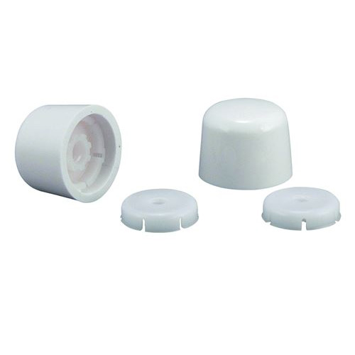 Main 1 - PP835-30WHL TOILT BOLT CAP WHT - Arlington Coal & Lumber