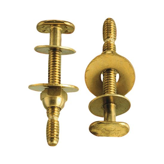 Main 1 - TOILET BOLT SET 1/4X2-1/4 BRS - Arlington Coal & Lumber