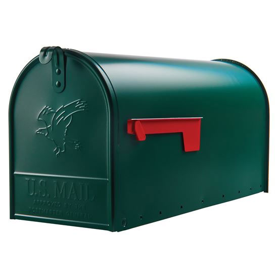 Main 1 - RURAL MAILBOX ELITE GREEN - Arlington Coal & Lumber