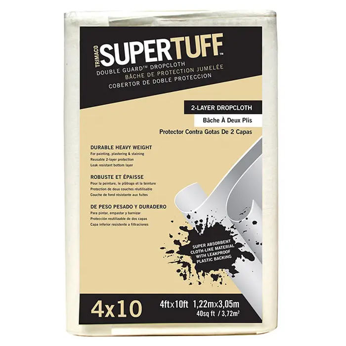 Main 1 - CLOTH DROP NONWOVN POLY 4X10FT - Arlington Coal & Lumber