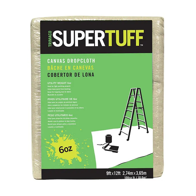 Main 1 - TRIMACO 9 X 12FT CLOTH DROP CANVAS (56701) - Arlington Coal & Lumber