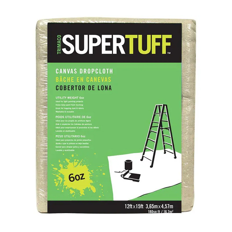 Main 1 - TRIMACO 12 X 15FT CLOTH DROP CANVAS  - Arlington Coal & Lumber
