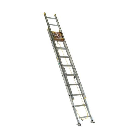Main 1 - D1220-2 (TYPE-2) 20 FT ALUMINUM EXTENSION LADDER (225 LBS) - Arlington Coal & Lumber