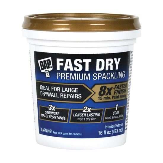 Main 1 - DAP FAST DRY SPACKLING OFF-WHITE 16 OZ. (18440) - Arlington Coal & Lumber