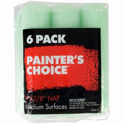 Main 1 - ROLLER COVER FBRC 6PK 9X3/8IN - Arlington Coal & Lumber