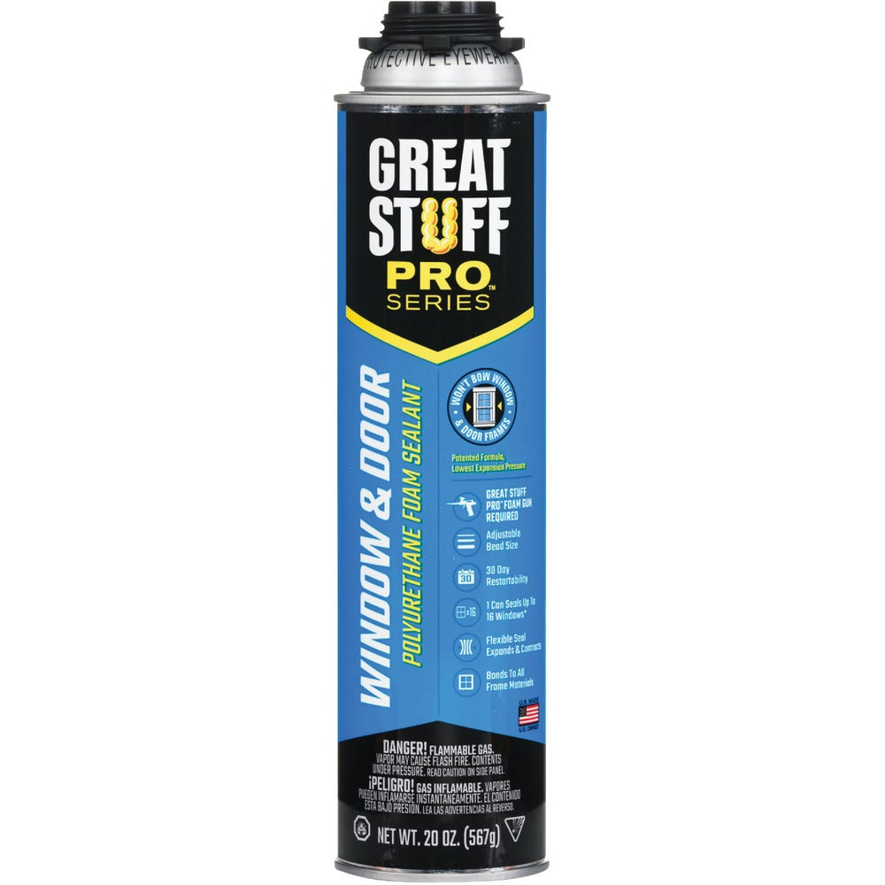 Main 1 - GREAT STUFF WINDOW & DOOR "PRO" FOAM SEALANT INSULATION 24 OZ. (BLUE CAN GUN) - Arlington Coal & Lumber