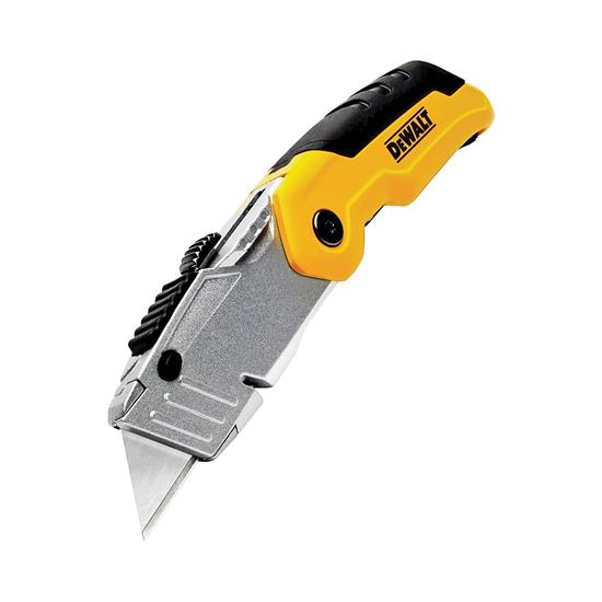 Main 1 - DEWALT FOLDING RETRACTABLE UTILITY KNIFE (DWHT10035L) - Arlington Coal & Lumber