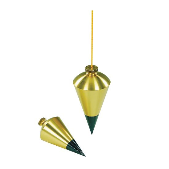 Main 1 - 47-974 BRASS PLUMB BOB 16OZ - Arlington Coal & Lumber