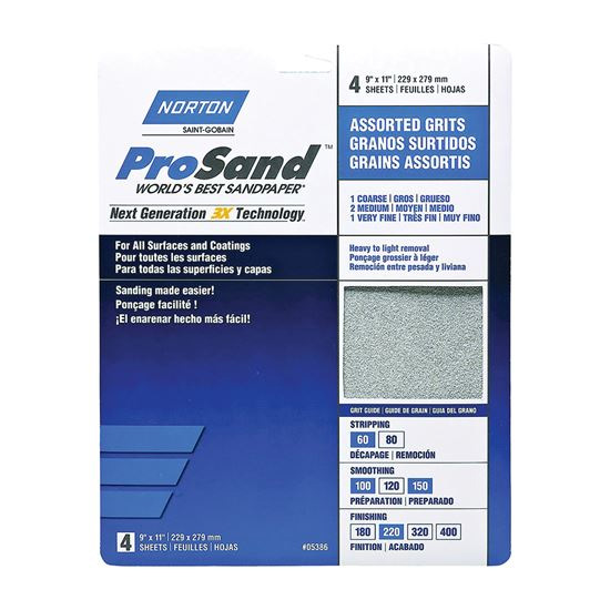 Main 1 - SANDPAPER AL OXIDE 9X11IN ASST - Arlington Coal & Lumber