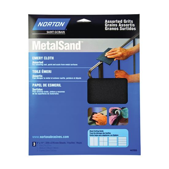 Main 1 - 47855 9X11 EMERY CLOTH ASST - Arlington Coal & Lumber