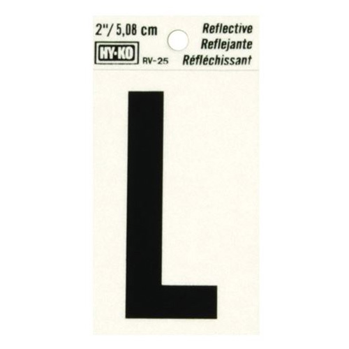 Main 1 - RV-25/L REFL LETTER L 2IN - Arlington Coal & Lumber