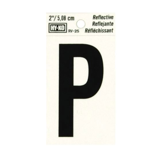 Main 1 - RV-25/P REFL LETTER P 2IN - Arlington Coal & Lumber
