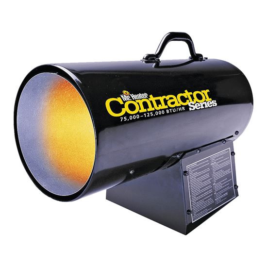 Main 1 - F271390 FORCED AIR PROPANE HEATER LP 75K-125K ** USE WITH 40LB TANK OR BIGGER ** - Arlington Coal & Lumber