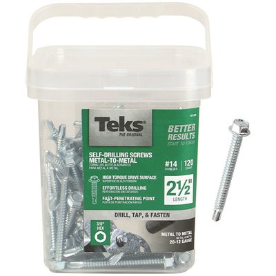 Main 1 - 21358 SCREW DRILL PT 14X2-1/2 SCREW DRILL PT HWH NO14X2-1/2 - Arlington Coal & Lumber