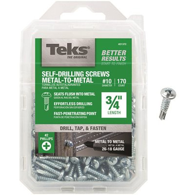 Main 1 - 21372 SCREW TEKS 10X3/4 SCREW SHEET METAL 10X3/4 - Arlington Coal & Lumber