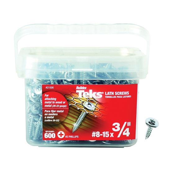 Main 1 - 21506 SCREW LATH SP NO8X3/4IN SCREW LATH SHARP PT NO8 X3/4IN - Arlington Coal & Lumber