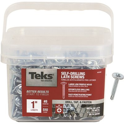 Main 1 - 21530 SCREW LATH DP NO8 X 1IN SCREW LATH DRILL PT NO8 X 1IN - Arlington Coal & Lumber
