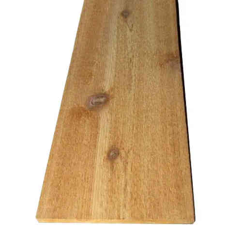 Main 1 - 1 X 4 PREMIUM KNOTTY WESTERN RED CEDAR BOARD S1S2E 8-16 FT  - Arlington Coal & Lumber