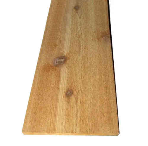Main 1 - 1 X 6 PREMIUM KNOTTY WESTERN RED CEDAR BOARD S1S2E 8-16 FT  - Arlington Coal & Lumber