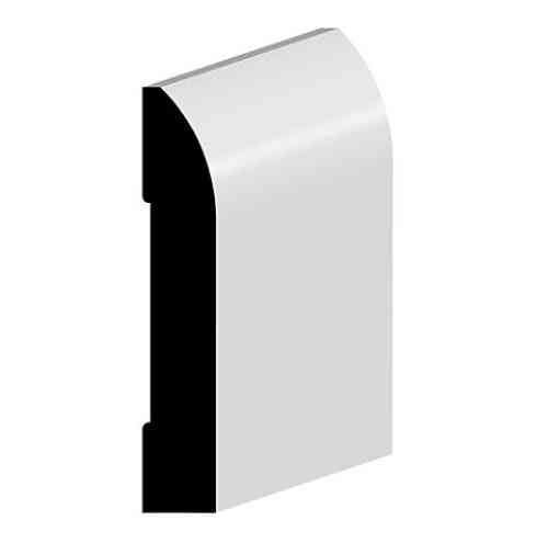 Main 1 - 8720 PFJ 713P 9/16" X 3-1/4" RANCH/CLAMSHELL BASE JESSO FINISH 16 FT. - Arlington Coal & Lumber