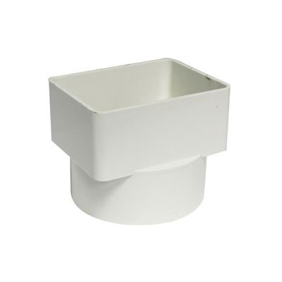 Main 1 - 45344 DOWNSPOUT ADAPT 3X4X4 ADAPTER DOWNSPOUT PVCS&D 3X4X4 - Arlington Coal & Lumber
