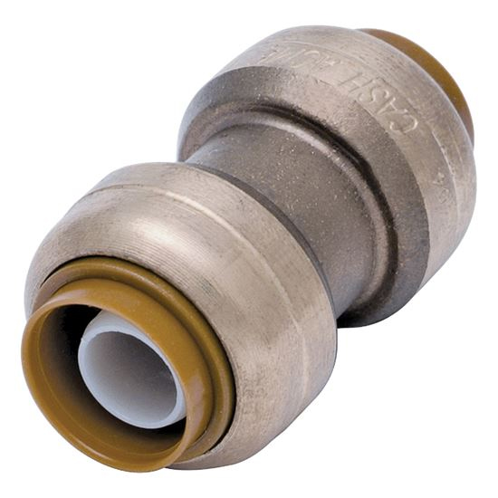 Main 1 - SHARKBITE TUBE COUPLER 1/2 IN 2 IN L (U008LFA) - Arlington Coal & Lumber