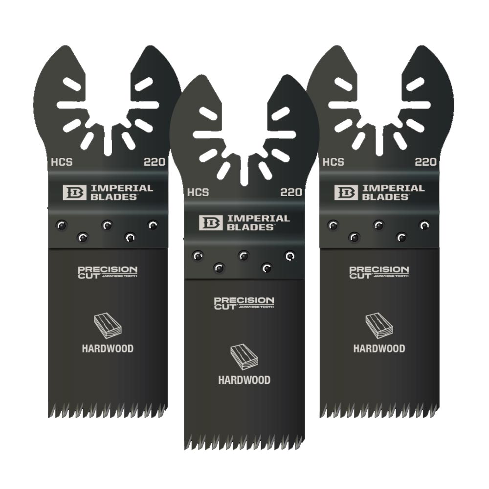 Main 1 - IBOA220-3 IMPERIAL BLADE 1-1/4IN PRECISION WD 3PK - Arlington Coal & Lumber