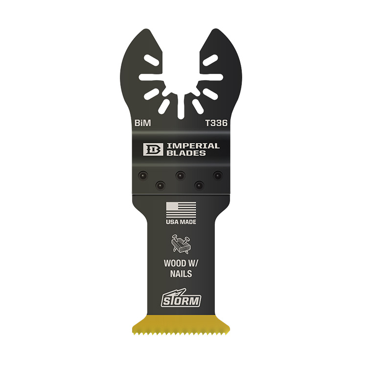 Main 1 - IBOAT336-1 IMPERIAL BLADE 1-1/4" WOOD/NAIL TITANIUM 1-PK - Arlington Coal & Lumber
