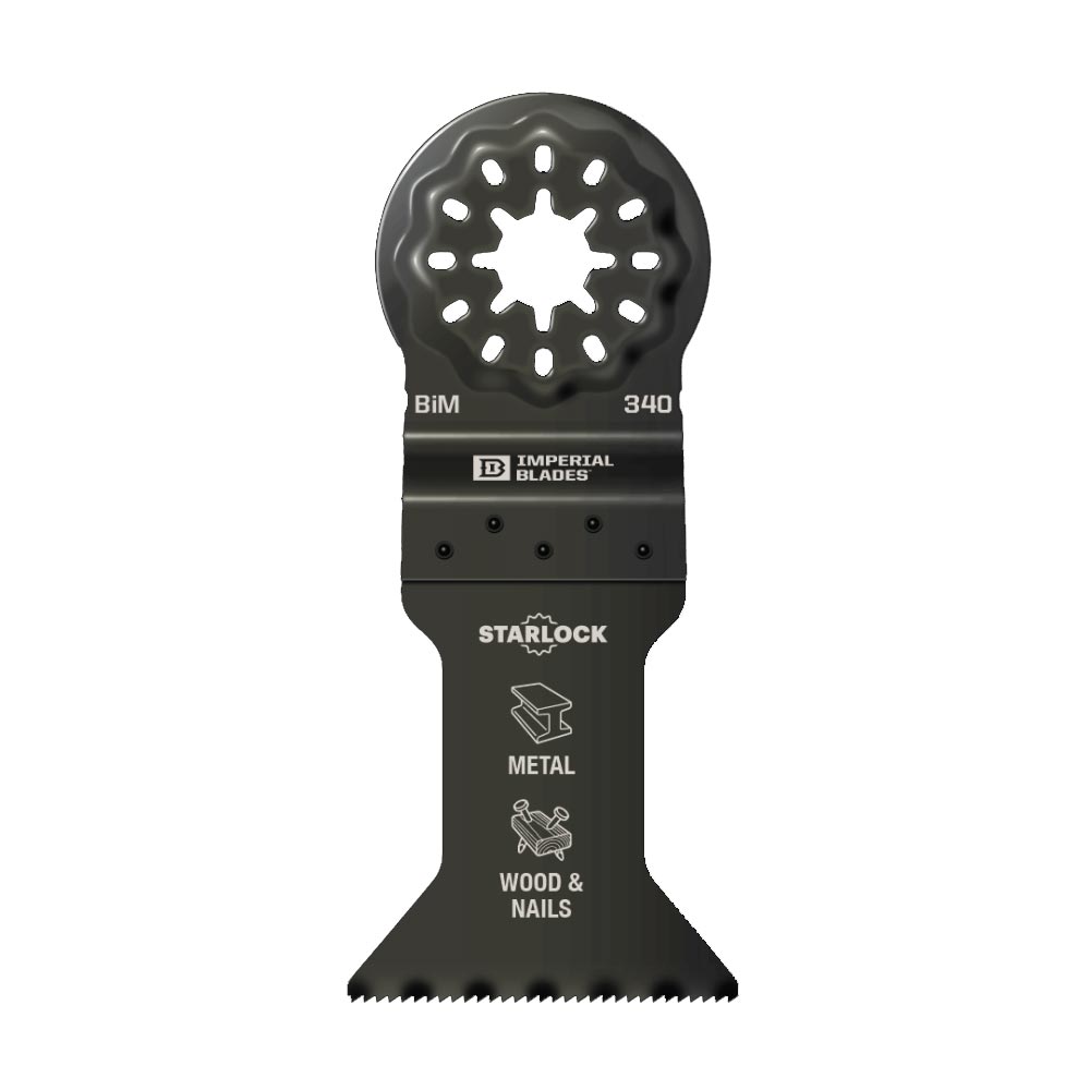 Main 1 - IBSL340-1 IMPERIAL BLADE 1-3/4 METAL/WOOD 1PK STARLOCK - Arlington Coal & Lumber
