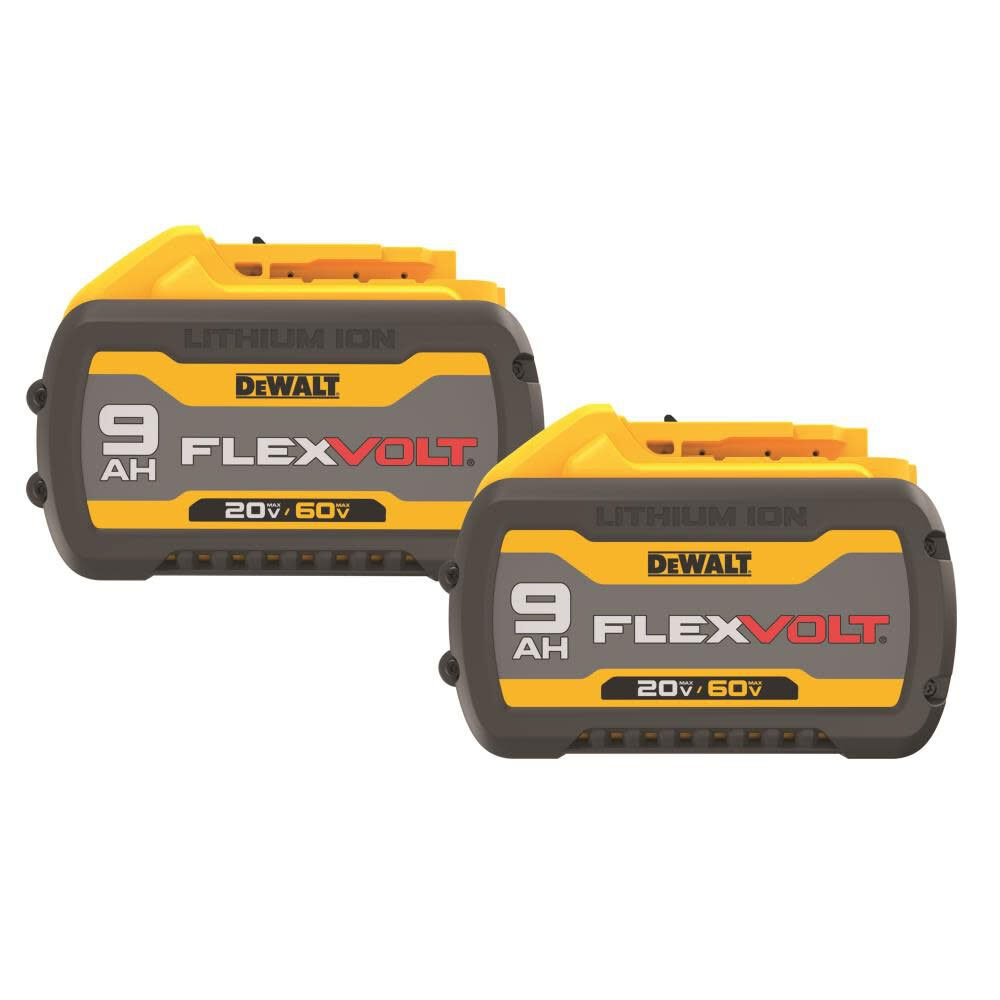 Main 1 - DEWALT 20/60V 9AH BATTERY 2PK (DCB609-2) - Arlington Coal & Lumber